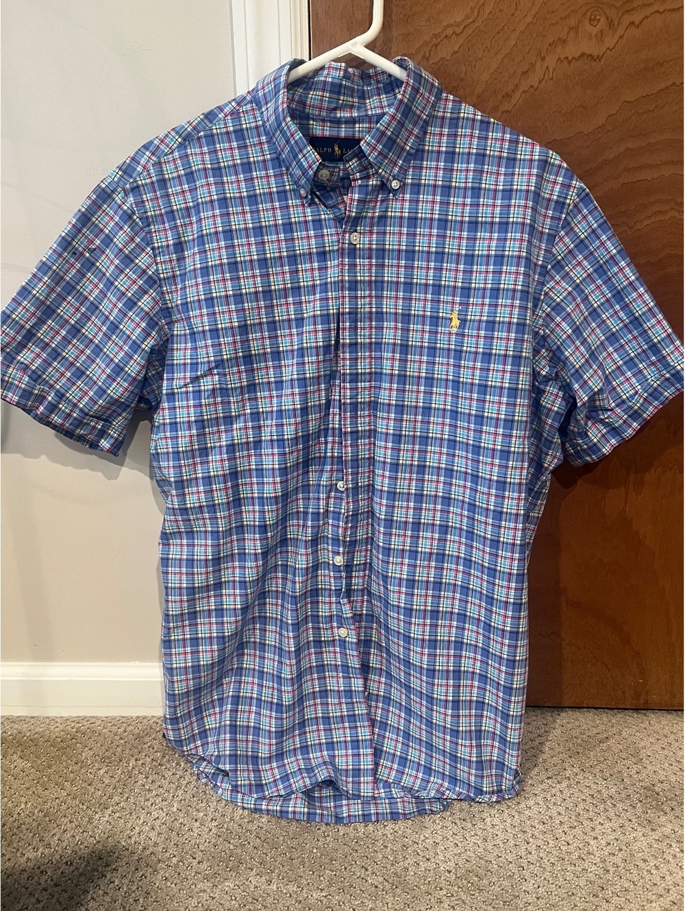 Ralph Lauren Plaid Short Sleeve Shirt